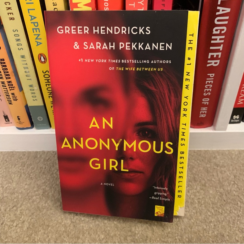 An Anonymous Girl Book